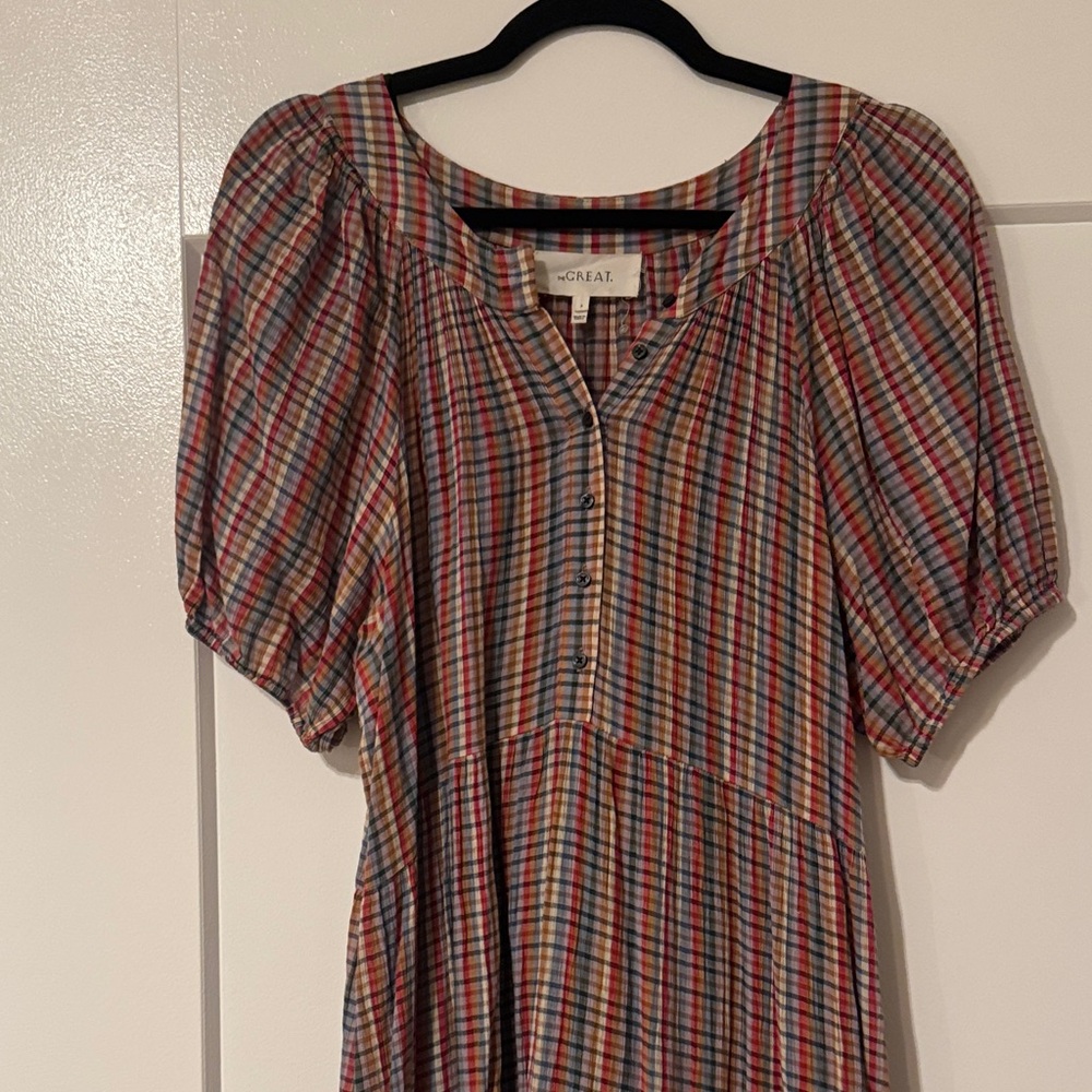 The Great Plaid Maxi Dress - Picture 7 of 10